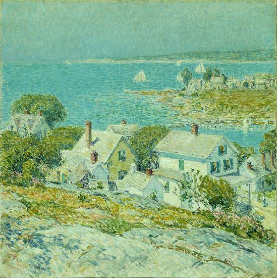 Childe Hassam New England Headlands Norge oil painting art